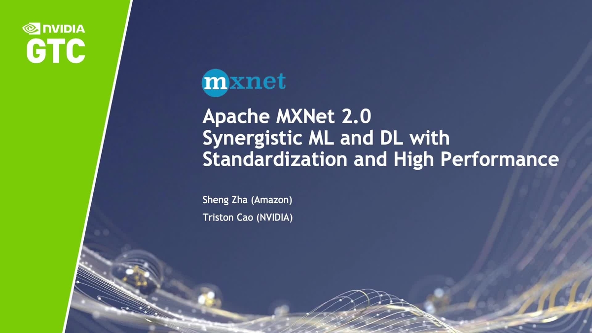 Apache MXNet 2.0: Synergistic ML and DL with Standardization and High ...