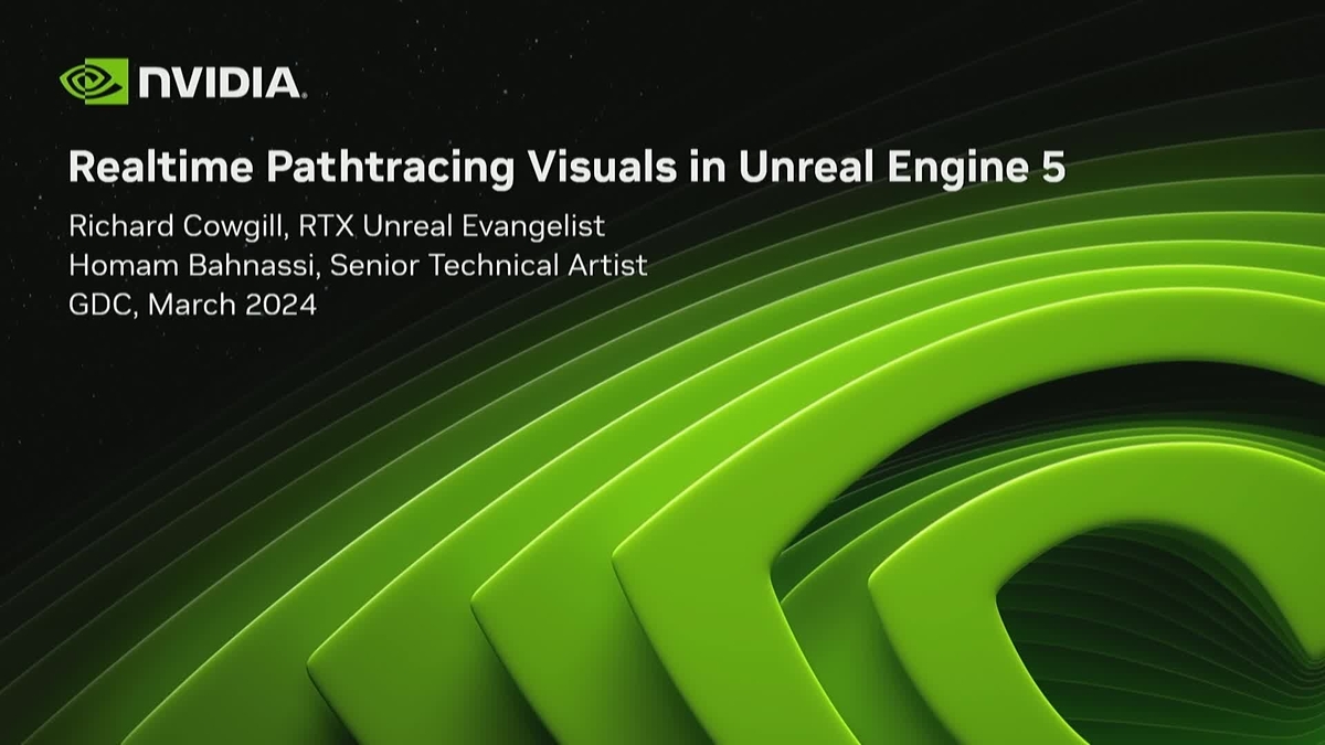 RealTime Content Creation with Path Tracing Visuals in UE5 Game