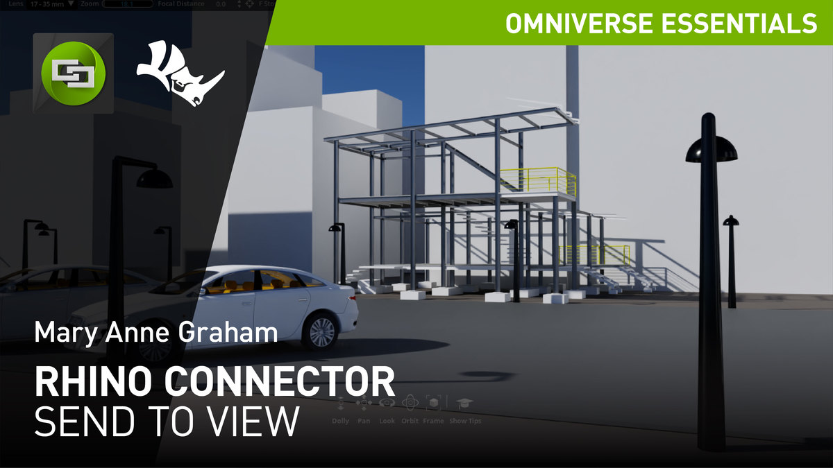 Rhino Connector Send To View Omniverse 2020 Nvidia On Demand