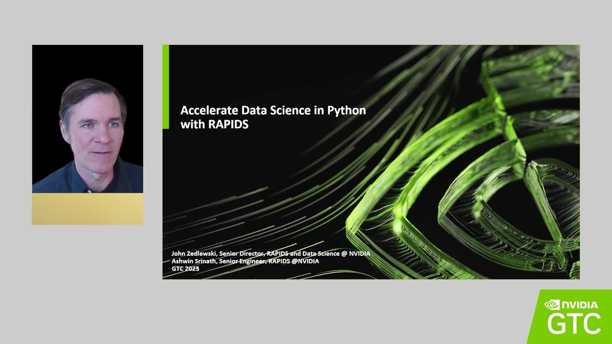 Accelerate Data Science in Python with RAPIDS GTC Digital Spring 2023 NVIDIA On Demand