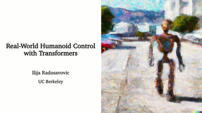 Real-World Humanoid Control With Transformers