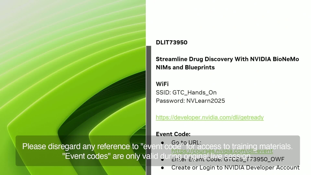 Streamline Drug Discovery With NVIDIA BioNeMo NIMs and Blueprints ...