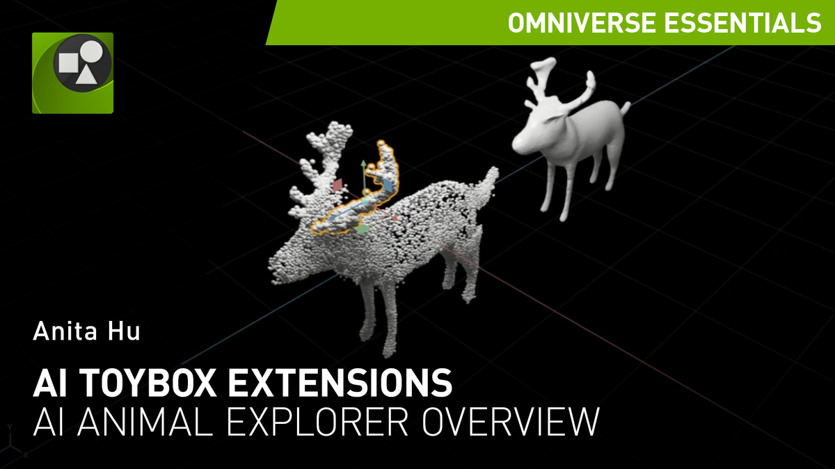 AI Toybox Extensions AI Animal Explorer Omniverse 2020 NVIDIA On