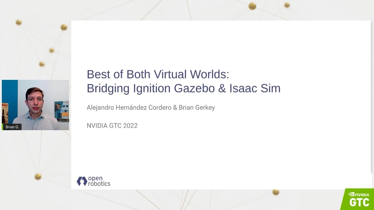 best of both virtual worlds: bridging ignition and isaac sim