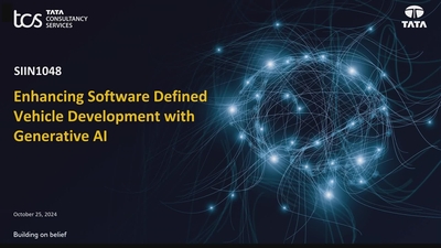 Enhancing Software Defined Vehicle Development With Efficient, Generative AI