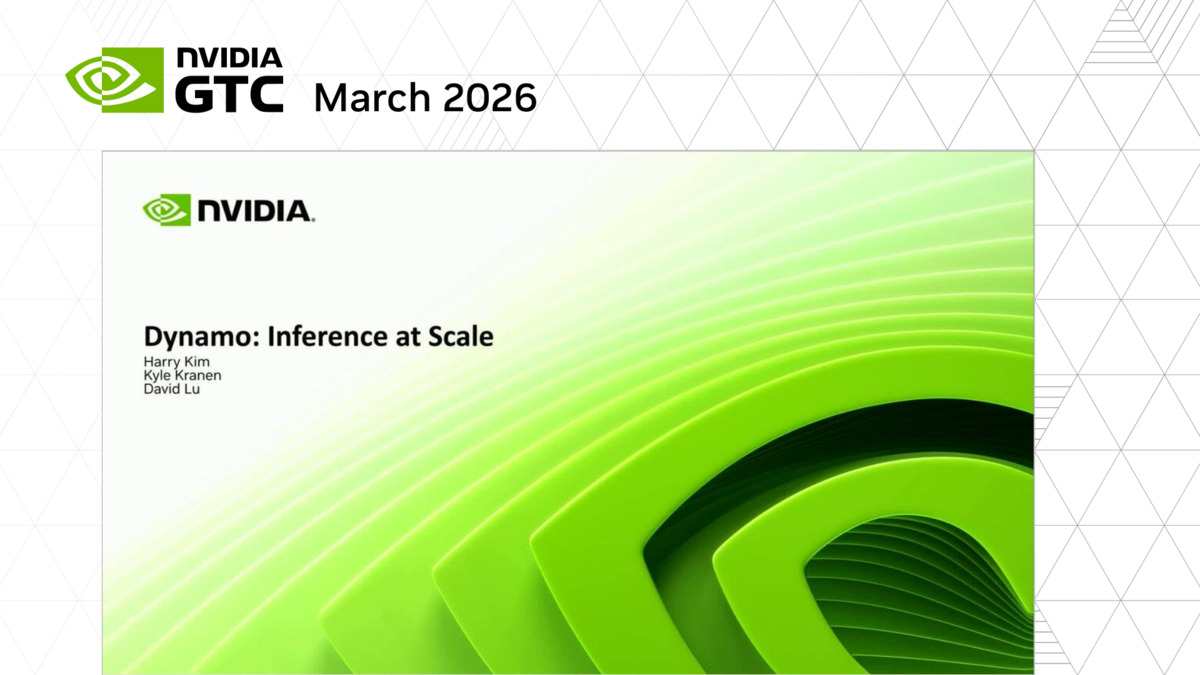 Supercharge LLM Inference With Dynamo S81762 | GTC San Jose 2026 ...