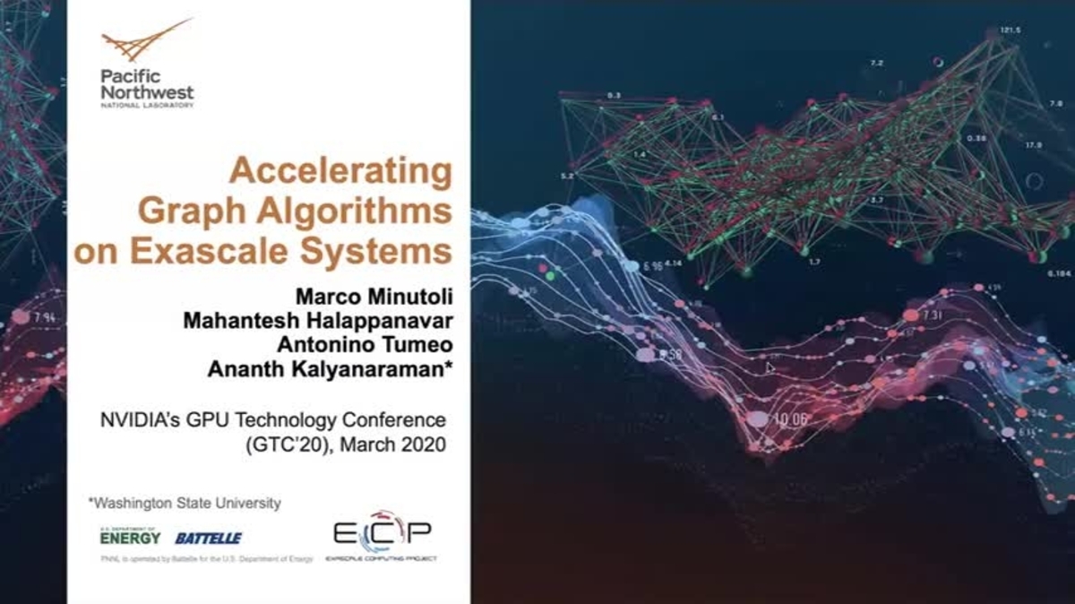 Accelerating Graph Algorithms on Exascale Systems | GTC Digital March ...