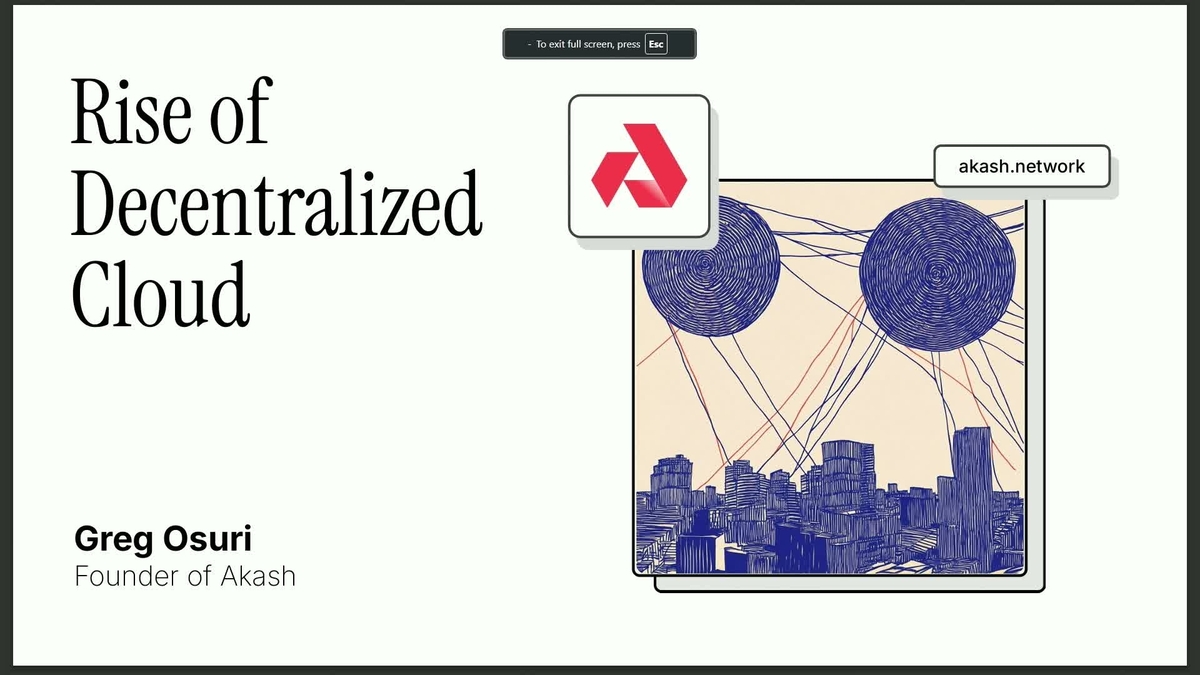 Rise of the Decentralized Cloud: Solving Societal Problems at Scale  (Presented by Akash Network) EXS74351 | GTC 2025 | NVIDIA On-Demand