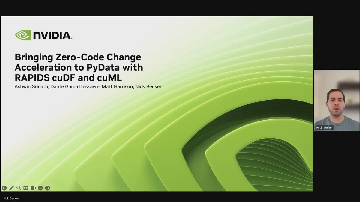 Bringing Zero-Code Change Acceleration to PyData with RAPIDS cuDF and ...