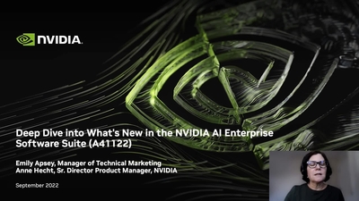 Deep Dive into What's New in the NVIDIA AI Enterprise Software Suite