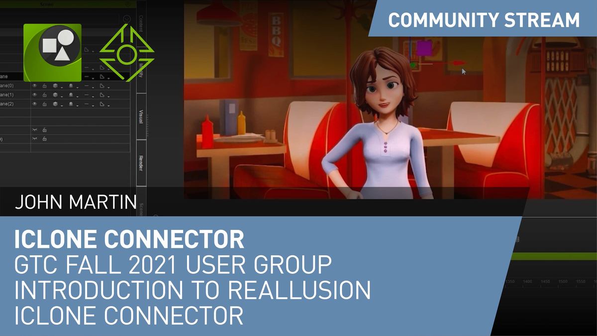 Introduction To Reallusion Iclone Connector For Nvidia Omniverse Omniverse 2020 Nvidia On Demand