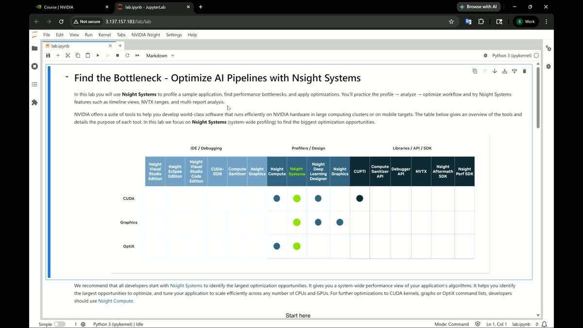 Find the Bottleneck: Optimize AI Pipelines With Nsight Systems ...