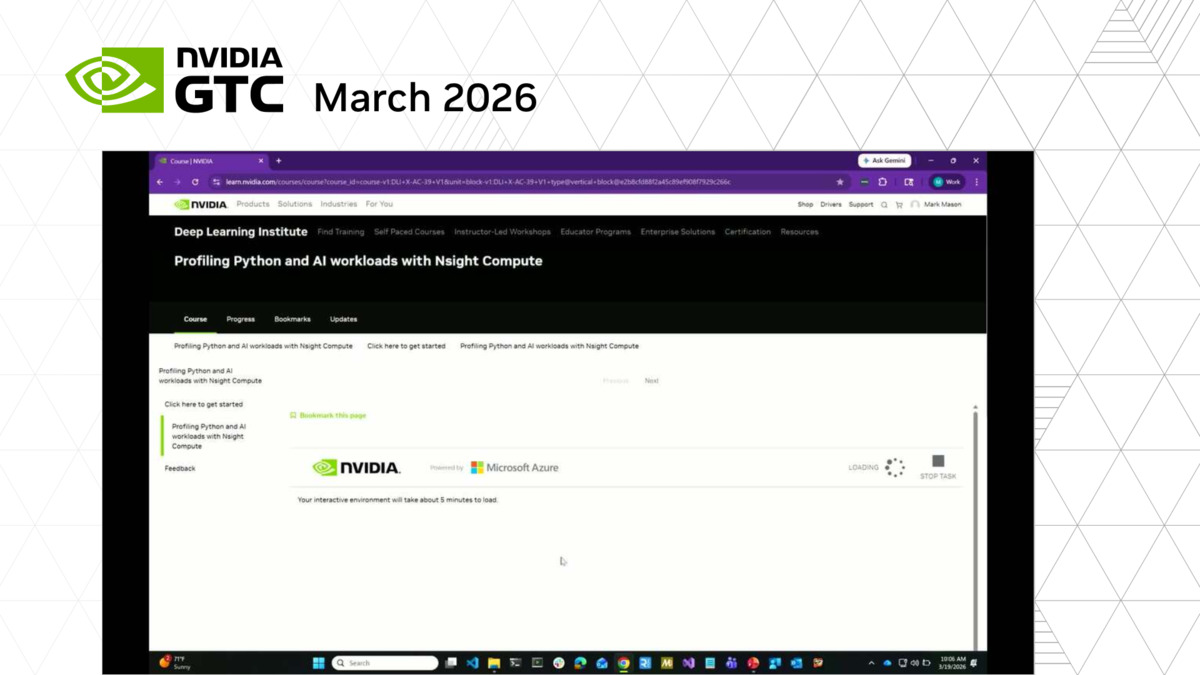 Profiling Python and AI workloads with Nsight Compute DLIT81545 | GTC ...