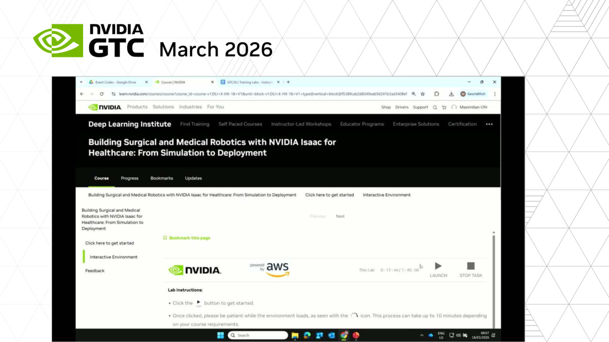 Build Surgical and Medical Robotics With NVIDIA Isaac for Healthcare ...