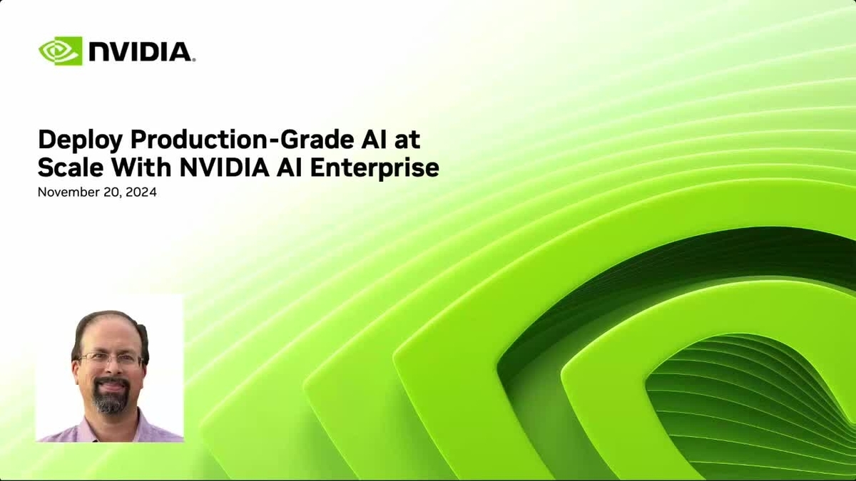 Deploy Production-Grade AI at Scale with NVIDIA AI Enterprise | Other ...