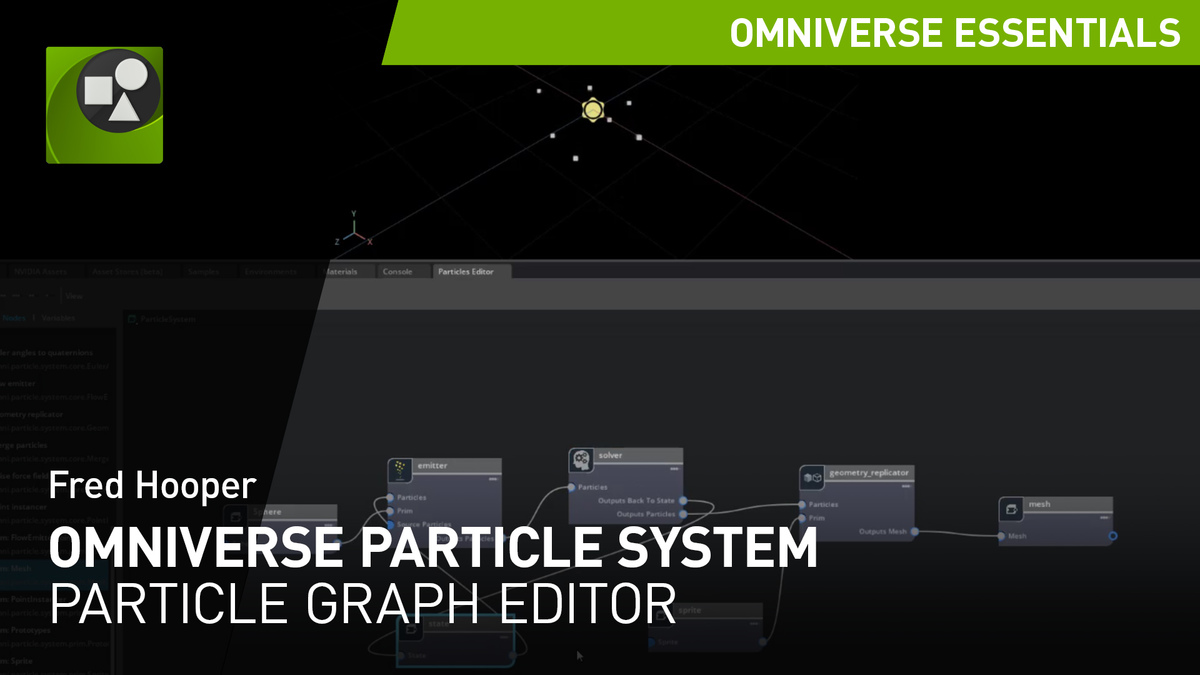 Omniverse Particle System - Particle Graph Editor | Omniverse 2020 ...