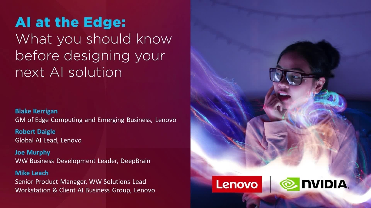 AI at the Edge: What You Should Know before Designing Your Next AI ...