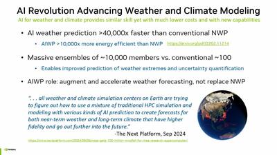 A Better View: NVIDIA Earth-2 and The Weather Company Collaborate for a More Resilient & Sustainable World