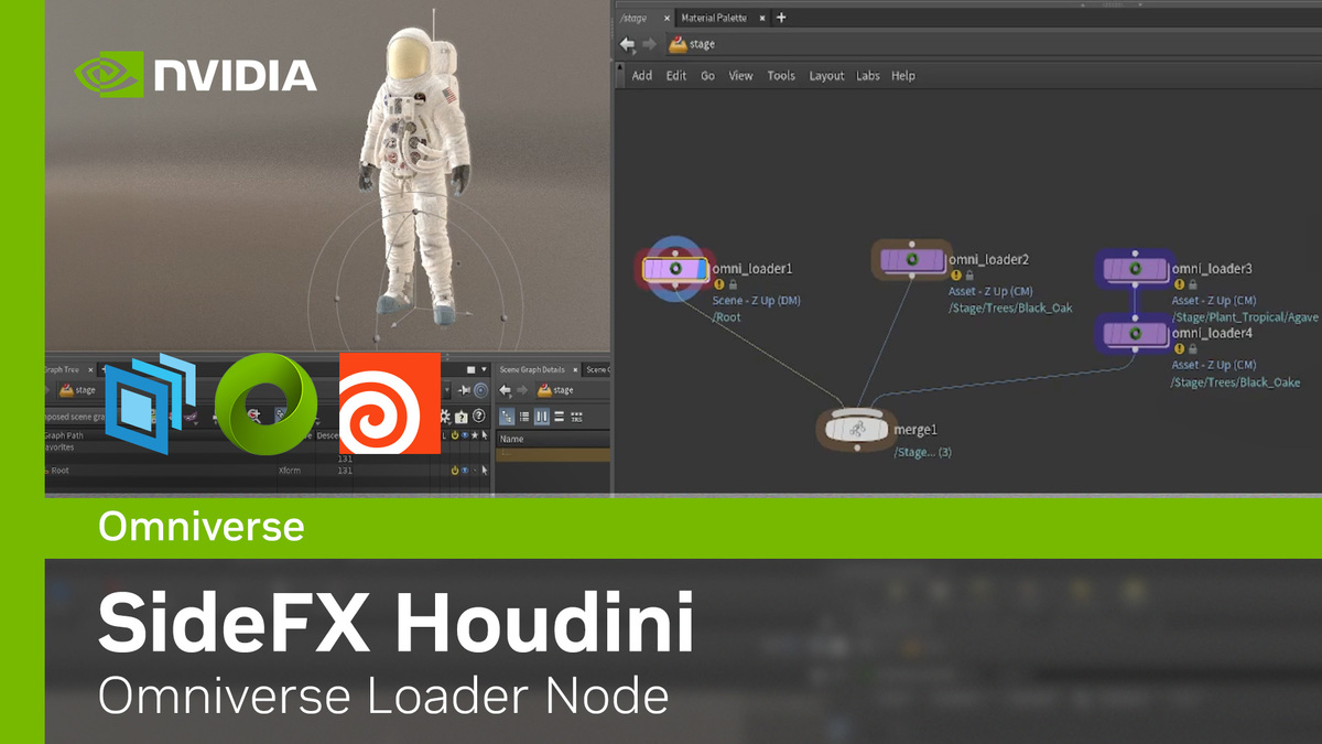 Sidefx Houdini Connector Omniverse Loader Node Overview Omniverse 2020 Nvidia On Demand