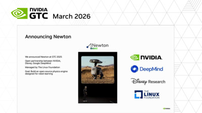 An Introduction to the Newton Physics Engine for Robotics S81613