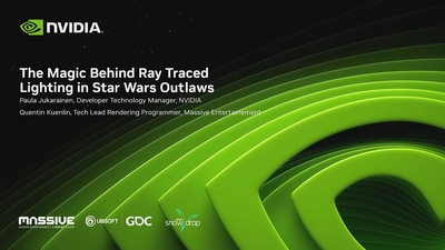 The Magic Behind Ray-Traced Lighting in Star Wars Outlaws