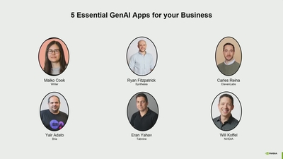 5 Essential Gen AI Apps for Your Business