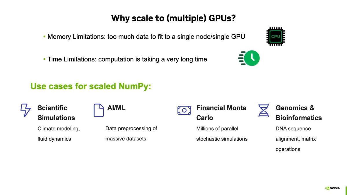 A Fast Path to Multi-GPU, Multi-Node Clusters for Scientists DC51027 ...