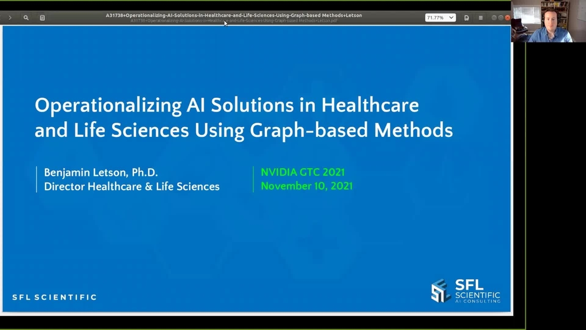 Operationalizing AI Solutions in Health Care and Life Sciences Using ...