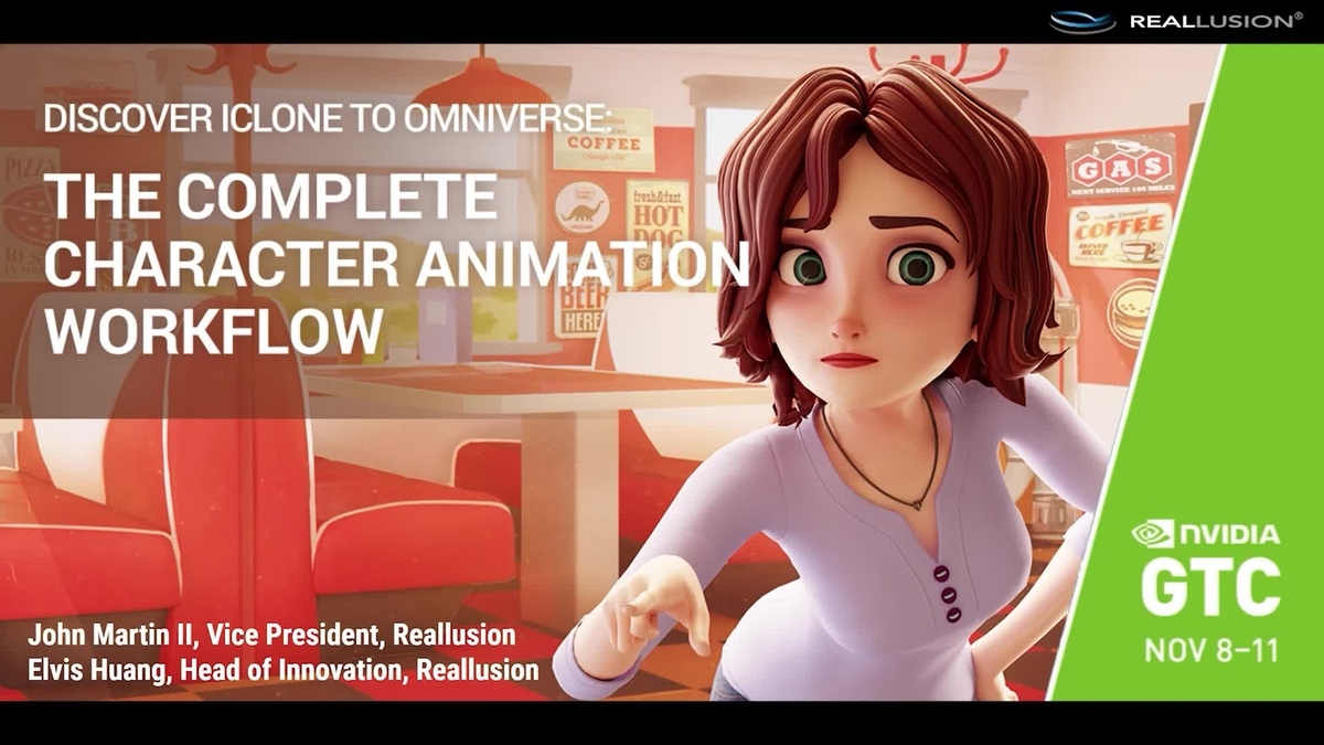 Discover iClone to Omniverse: The Complete Character Animation Workflow |  NVIDIA On-Demand