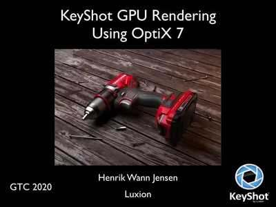 KeyShot GPU Rendering Using OptiX 7