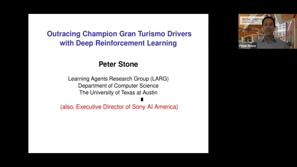 Autonomous AI Outraces Gran Turismo World Champs
