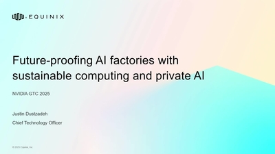 Future Proofing AI Factories with Sustainable Computing and Private AI