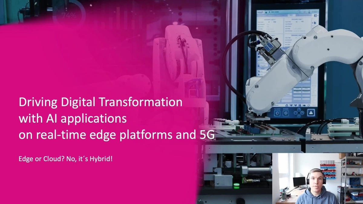 Driving Digital Transformation with AI applications on real-time edge ...