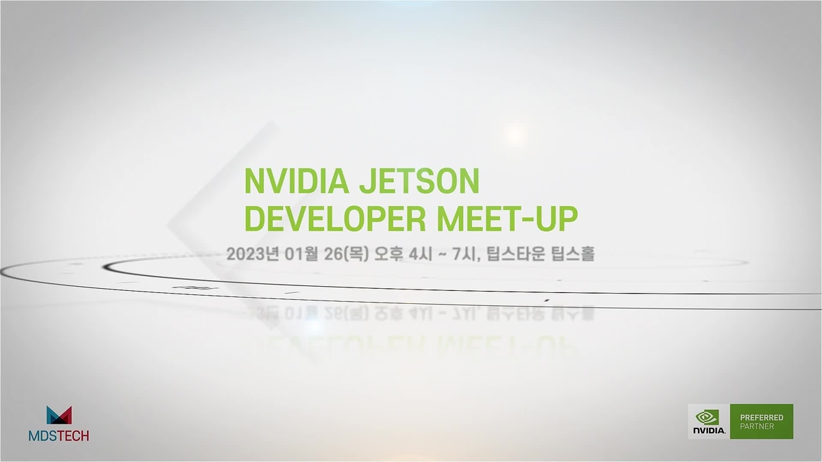 Korea Jetson Developer Meetup - Demo | Other 2023 | NVIDIA On-Demand