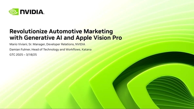 Revolutionize Automotive Marketing with Generative AI and Apple Vision Pro