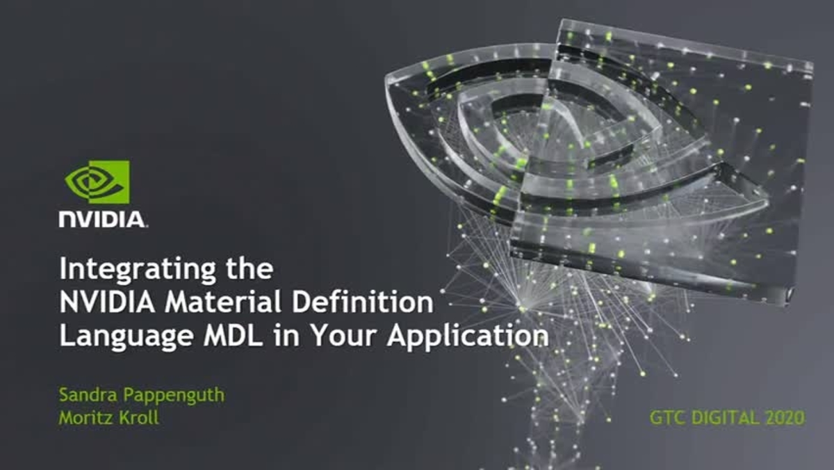 Integrating the NVIDIA Material Definition Language in Your Application