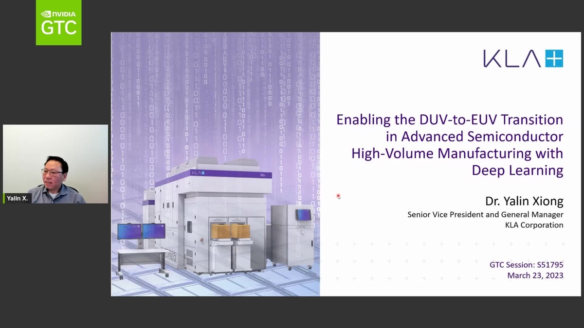 Enabling the Deep Ultraviolet-to-EUV Transition in Advanced Semiconductor  High-Volume Manufacturing with Deep Learning | NVIDIA On-Demand