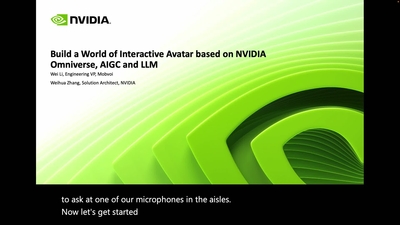 Build a World of Interactive Avatars Based on NVIDIA Omniverse, AIGC, and LLM