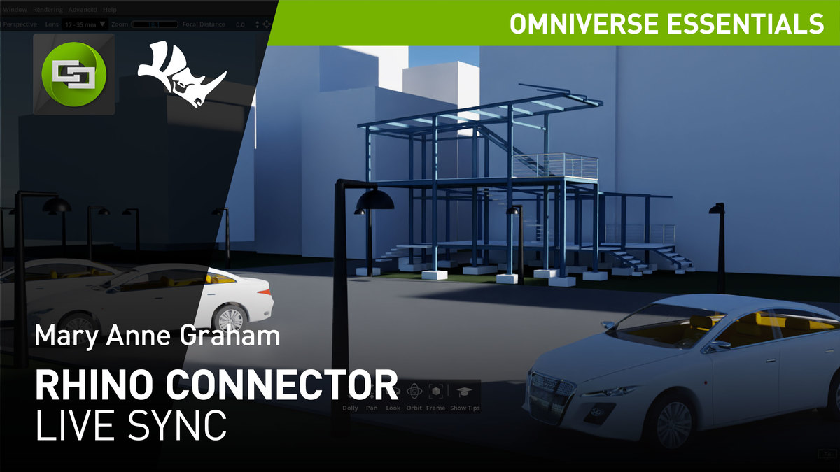 Rhino Connector Live Sync Omniverse 2020 Nvidia On Demand