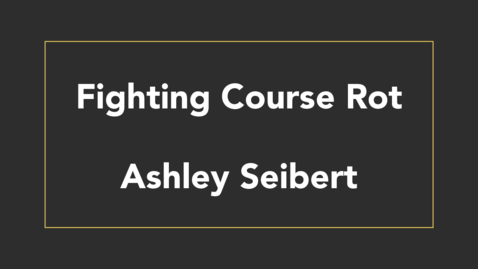 Thumbnail for Fighting Course Rot