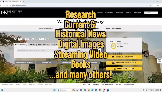 Database Seraching Tips
