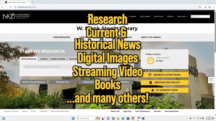 Database Seraching Tips