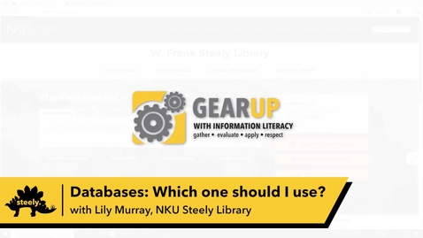 Thumbnail for Databases: Which should I use?