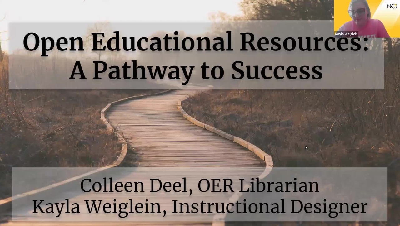 Open Educational Resources: A Pathway to Success 