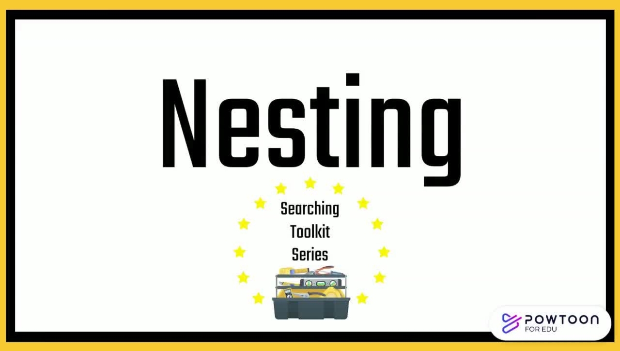 Nesting (Searching Toolkit Series)