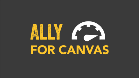 Thumbnail for Ally for Canvas