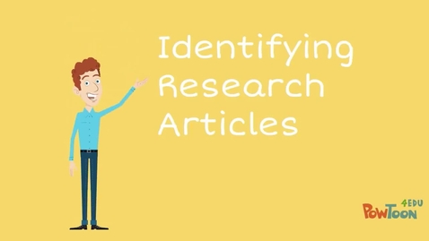 Thumbnail for PSY 210: Identifying Research Articles