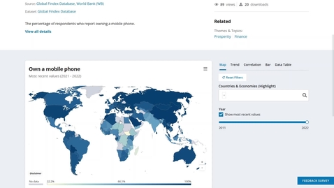 Thumbnail for World Bank Group Data 360 for MIR and PESTEL Research