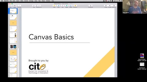 Thumbnail for Canvas Basics September 2020