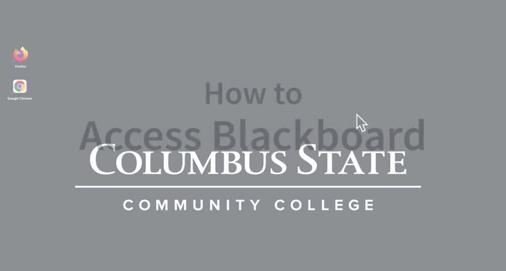 Blackboard > Accessing Blackboard